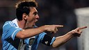 Messi celebra un gol amb l'Argentina / FOTO: FIFA.COM