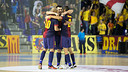 Barça Alusport defeats Inter Movistar at the Palau Blaugrana / PHOTO: GERMÁN PARGA - FCB