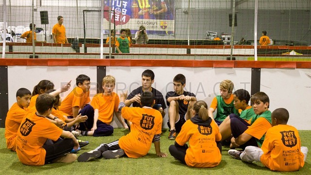 'FutbolNet' at Balaguer PHOTO:FC BARCELONA