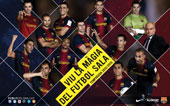 PLANTILLA FCBARCELONA ALUSPORT 2012-13