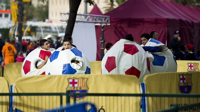 Festival 'FutbolNet'. FOTO: ÀLEX CAPARRÓS-FCB. Festival 'FutbolNet'. FOTO: ÀLEX CAPARRÓS-FCB.