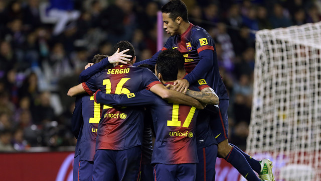 El Barça guanya a Valladolid i es proclama campió d'hivern / FOTO: MIGUEL RUIZ - FCB