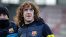 Puyol's wound in the morning session