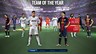 Messi, Iniesta, Xavi & Piqué, UEFA all-stars 