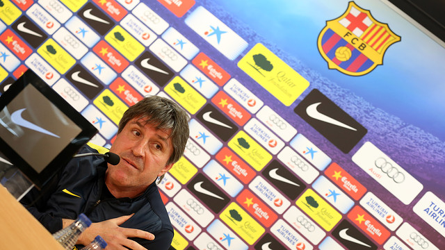 Jordi Roura PHOTO: MIGUEL RUIZ - FCB