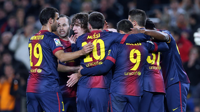 El Barça recibe esta tarde al Osasuna / FOTO: MIGUEL RUIZ  FCB