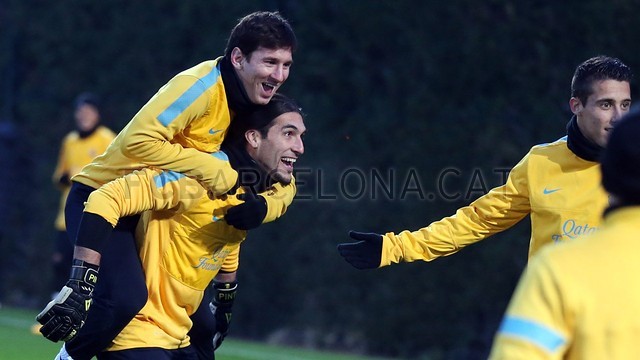 Training session 22/02/2013 | FC Barcelona