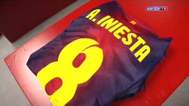 FC Barcelona - Tot a punt al vestidor del Barça. S'apropa l'hora del Clàssic