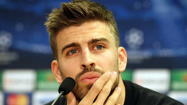 Piqué / PHOTO: MIGUEL RUIZ-FCB