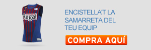 Encistella't la samarreta del teu equip