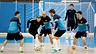 Iniesta plays futsal with Barça Alusport. FOTO: NIKE