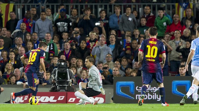 Alba vs Celta / PHOTO: FCB ARCHIVE