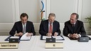 Rosell, Rogge and Pont / PHOTO: CIO/Arnaud Meylan