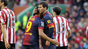 Messi et Alexis après le deuxième but / PHOTO: MIGUEL RUIZ-FCB