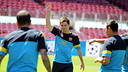 Messi, durante el entrenamiento de este miércoles / FOTO: MIGUEL RUIZ-FCB