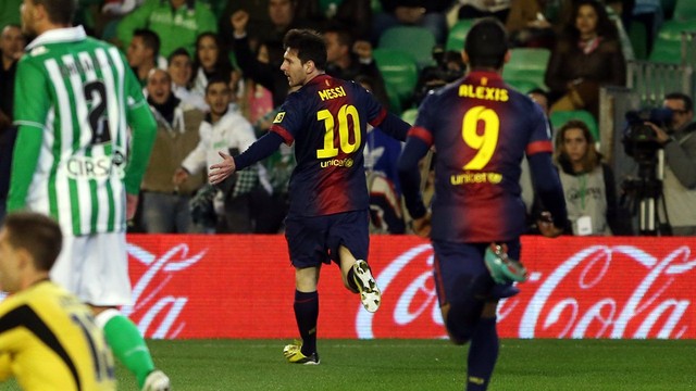 Messi vs Betis / PHOTO: Miguel Ruiz - FCB
