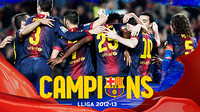 Campions de Lliga 2012/13.