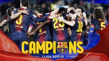 FC Barcelona - El vídeo dels campions de Lliga 2012/13