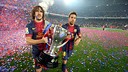 Puyol et Alba / Photo Miguel Ruiz
