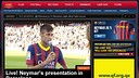 Èxit d'audiència al Youtube de la presentació de Neymar