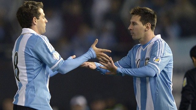 Messi with Argentina. PHOTO: fifa.com