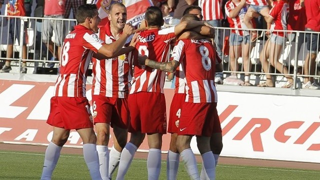 Almeria v Girona (3-0). FOTO: www.udalmeriasad.com