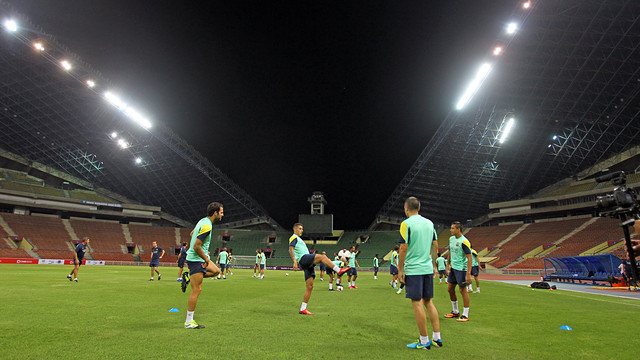 El Barça jugará finalmente en el Shah Alam Stadium / FOTO: MIGUEL RUIZ - FCB