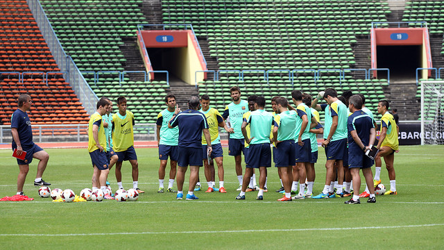 The team goes into the final week of preparations for the start of the new season / PHOTO: MIGUEL RUIZ - FCB