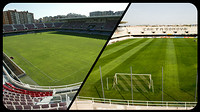 El Miniestadi i el Cartagonova, dos estadis molt semblants Imagen del Miniestadi y el Cartagonova