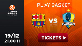 Barça - Budivelnik. 19/12/13 at 21:00h