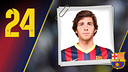 Portrait Sergi Roberto Carnicer. Number 24