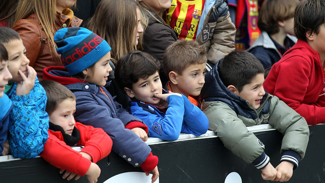 Barça Fans at Miniestadi FOTO: MIGUEL RUIZ - FCB