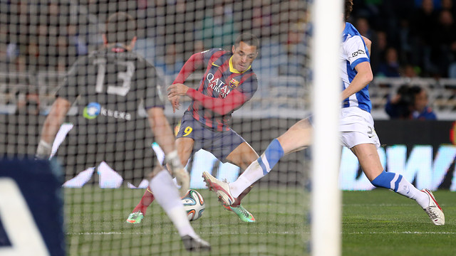 Alexis featured in this season's cup game at Anoeta / PHOTO: MIGUEL RUIZ - FCB