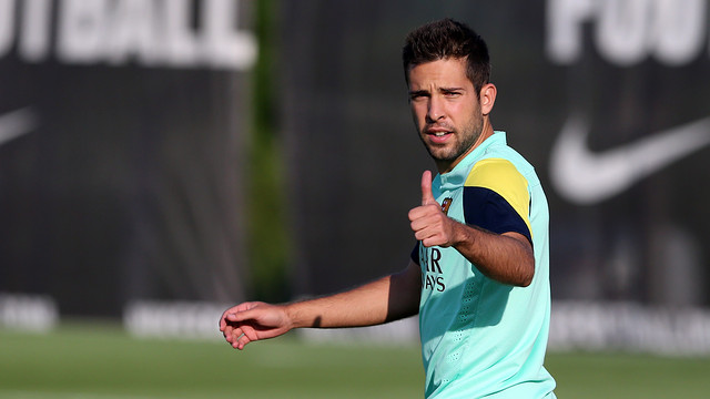 Jordi Alba / PHOTO: MIGUEL RUIZ-FCB.