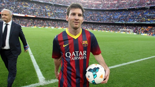 Hat-trick de Messi contra Osasuna. FOTO: MIGUEL RUIZ-FCB.