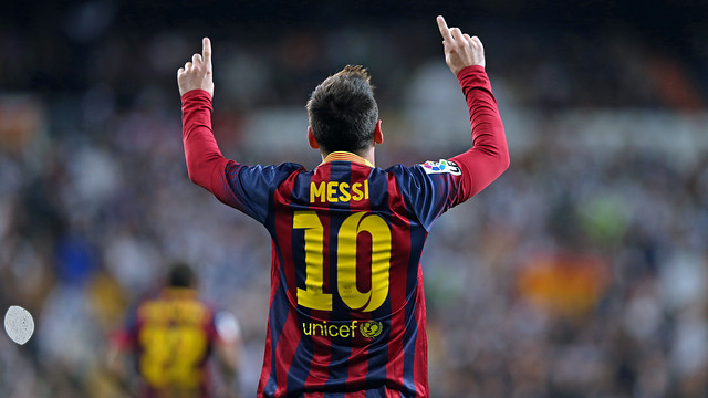 Hat-trick scored by Messi at the Bernabéu (3-4)
