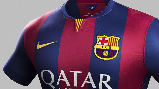 La nova primera samarreta del Barça