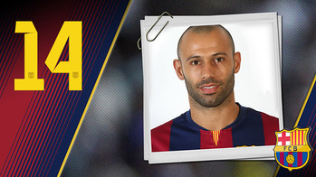 Mascherano Potret Javier Alejandro Mascherano. Nomor punggung 14