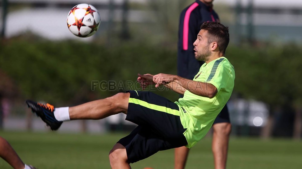See picture Barca's preparations for the match against Ajax Champions