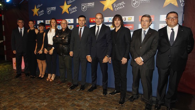 The blaugrana party at the 'Night of the Stars of Catalan Football Gala' / PHOTO: MIGUEL RUIZ - FCB The blaugrana party at the 'Night of the Stars of Catalan Football Gala' / PHOTO: MIGUEL RUIZ - FCB