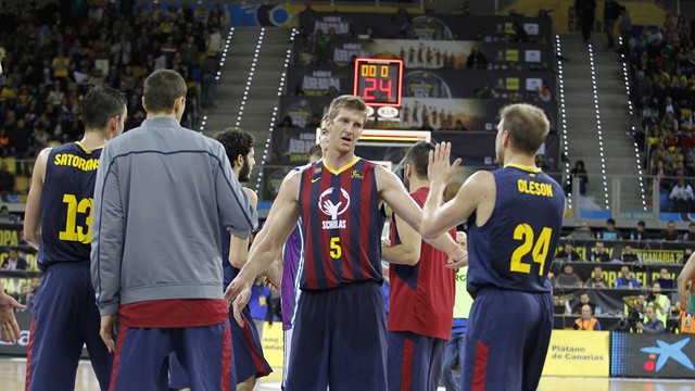 Barça reached the final by beating Unicaja. FOTO:ACB