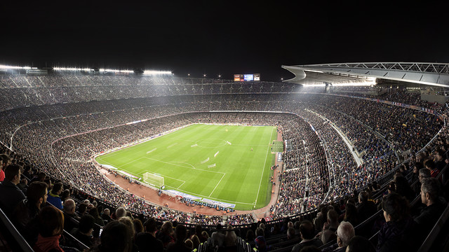 El Camp Nou en un dia de partit / ARXIU FCB El Camp Nou en un dia de partit / ARXIU FCB