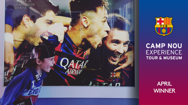 The winner of the competition for April / FCB The winner of the competition for April / FCB