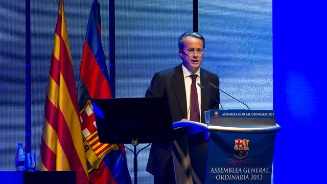 Javier Faus.  FOTO: Àlex Caparrós-FCB.